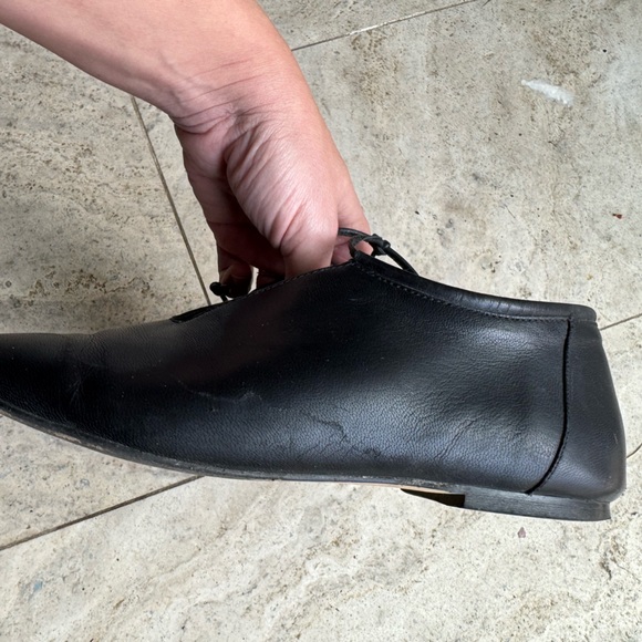 Rita Row - Uno Flats - black - women’s 39 - tie ankle flats - Picture 4 of 11